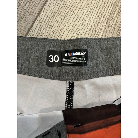 Hurley x Nascar Racing Mens Size 30 Phantom Shorts Boardshorts Finishline - Picture 3 of 6